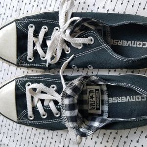 Converse All Star Gingham & Black